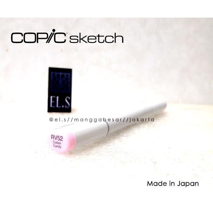 

COPIC SKETCH MARKER RV52 COTTON CANDY ( CSM )