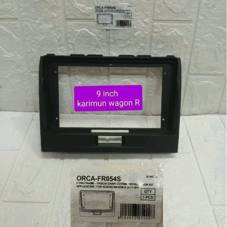 frame head unit android 9inch wagon r