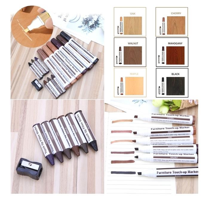 

SPIDOL PEWARNA KAYU SET SPIDOL KAYU 12 PCS