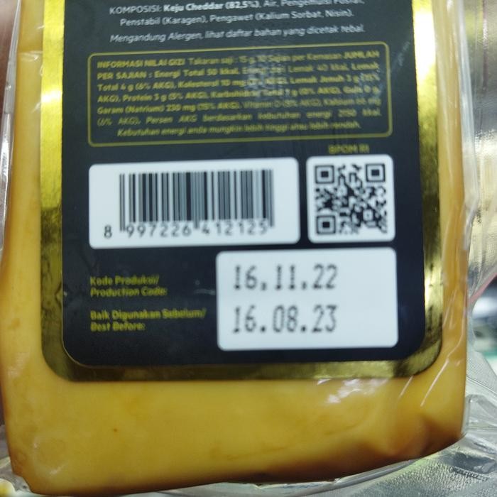 

BARANG TERLARIS emina smoked cheese keju asap 150 grm