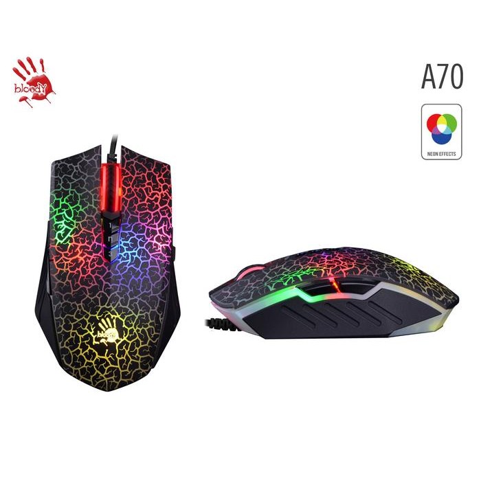 Bloody A70 Light Strike Gang Mouse Indonesia