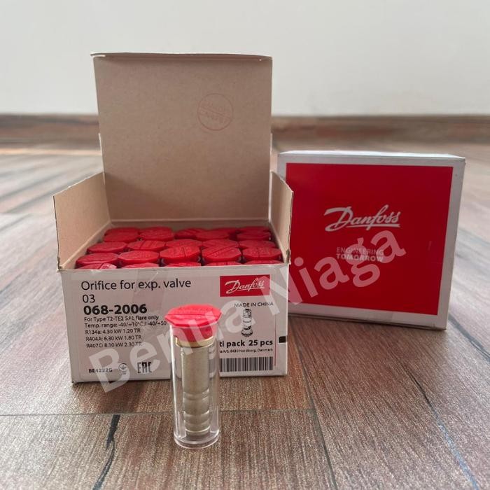 ORIFICE DANFOSS 03 FOR EXPANSION VALVE T2 TE2 ORIFICE NO 3 TE 2 T 2