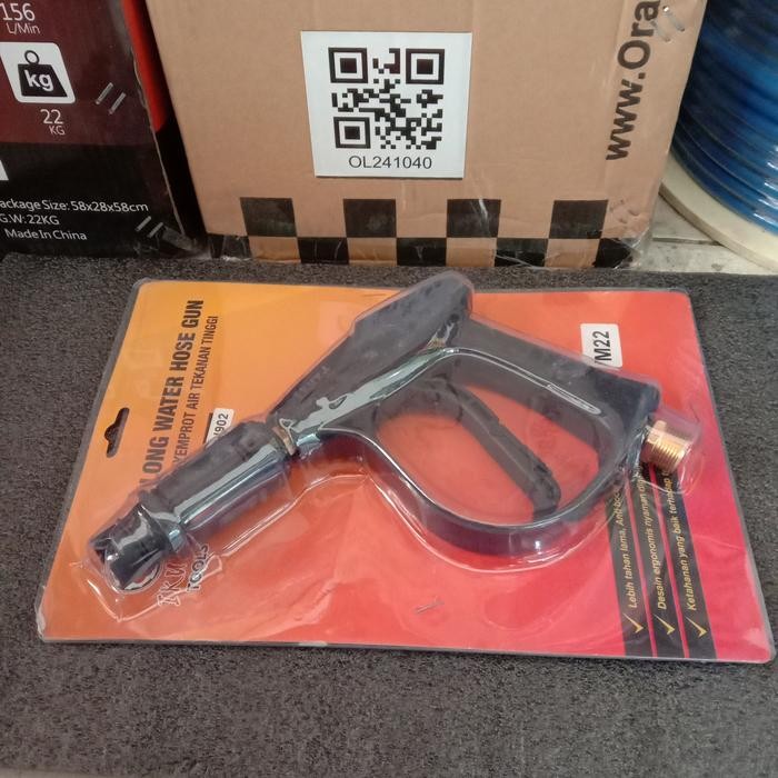 GUN PENDEK JET CLEANER M22 LONG WATER HOSE GUN IKURA