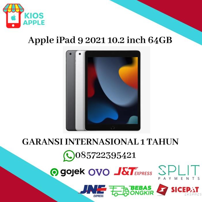 Phoneku- Apple Ipad 9 / 9Th Gen 2021 10.2 Inch 64Gb Wifi Only Bnib