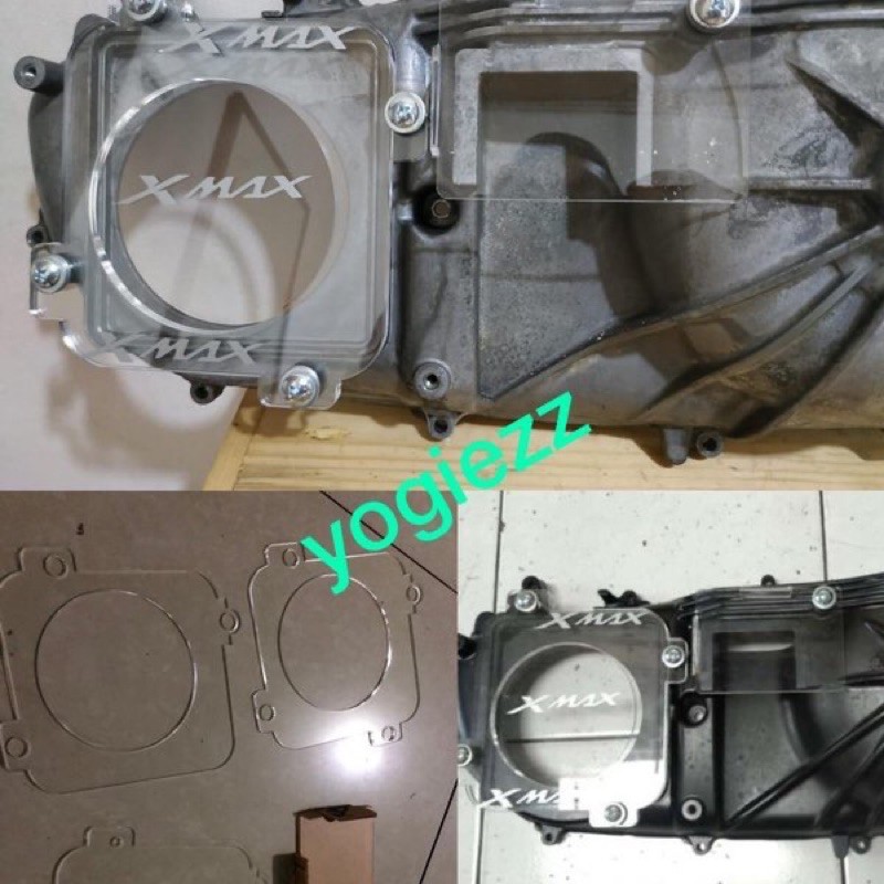 cover cvt all new xmax 250 cvt xmax acrelic mika tembus pandang visor cvt xmax tameng filter