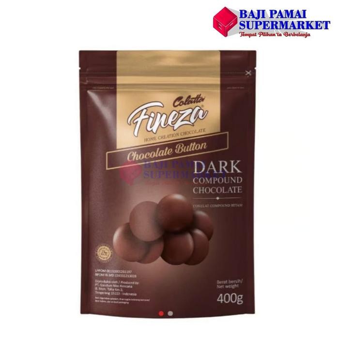 

Colatta Fineza Dark Compound Chocolate Button [400 gr]
