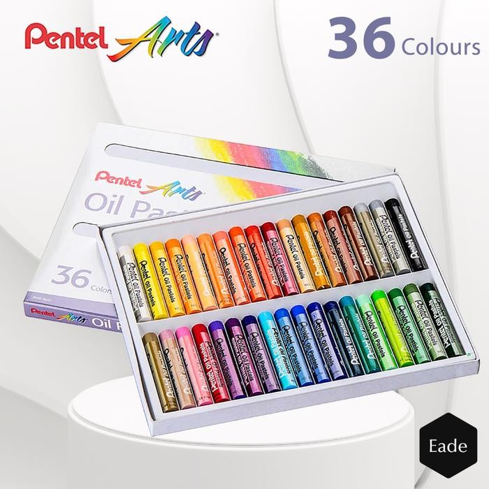

Crayon Pentel Arts Oil Pastels 36 Warna / Colour / Color