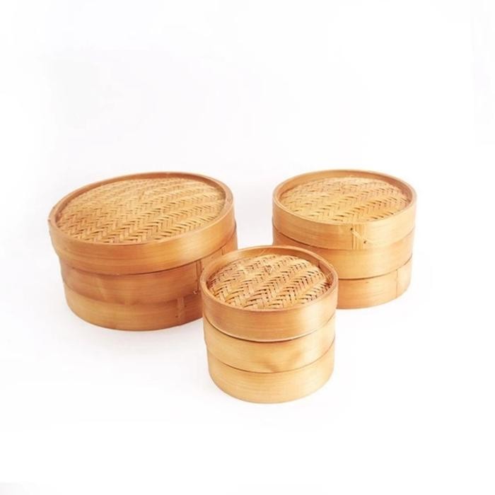 Dimsum/ Klakat Dimsum susun 2/ Klakat Dimsum Bambu + Tutup / Klakat