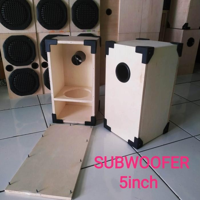 Box speaker subwoofer bazooka 5 inch box speaker bazooka
