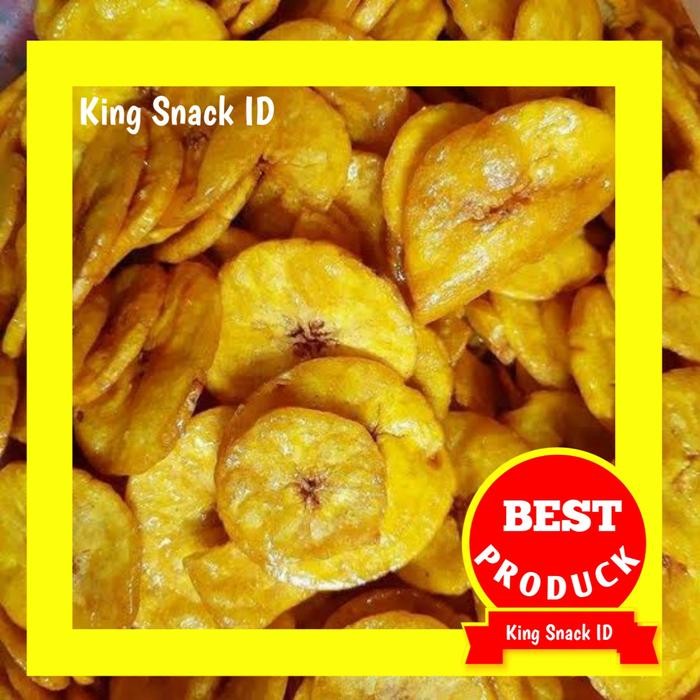 

1KG KRIPIK PISANG MADU BULAT / KERIPIK PISANG KOIN /BANANA CHIPS SUPER