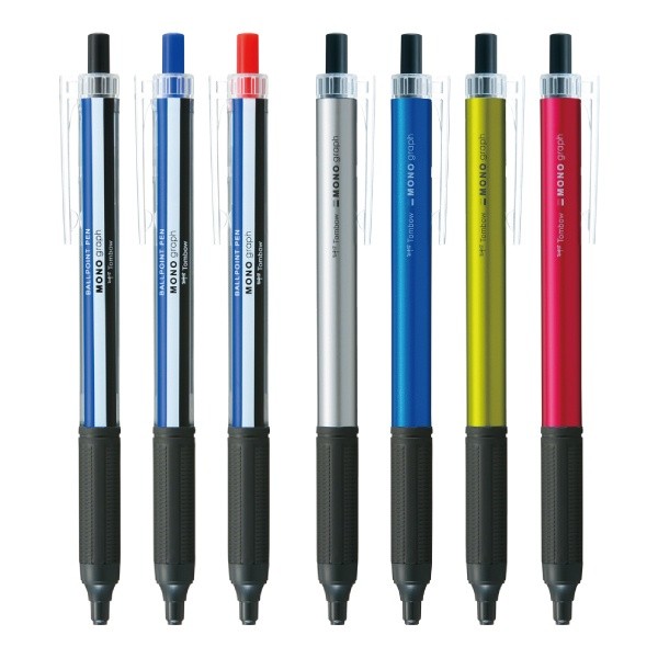 

Tombow Mono Graph Lite Ballpoint Oil Ink Pen 0.38mm 0.5mm Pulpen Bolpoin