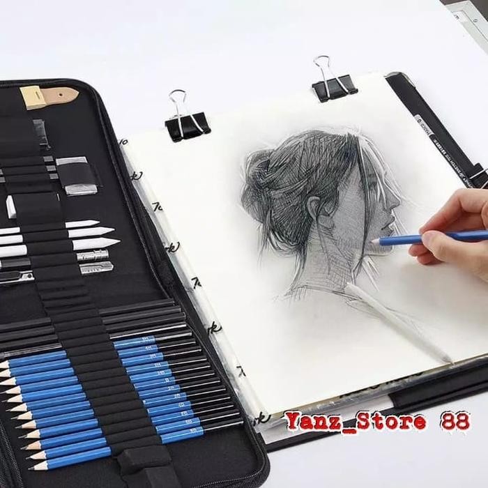 

Pencil Set Art 33 Pcs Pensil Sketsa Sketching