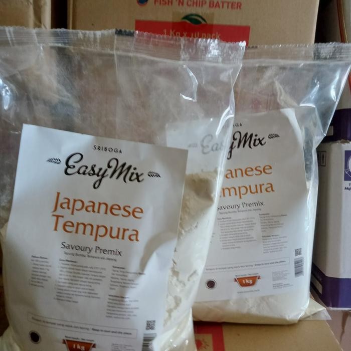 

Viral Tepung Sriboga Easy Mix Japanise Tempura/Tepung Tempura 1 Kg Packing Aman