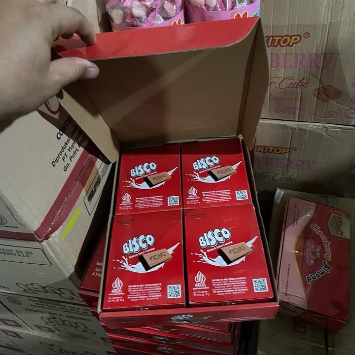 

Produk Viral 1 Kardus Bisco Coklat 4 Pack Gratis Babel Wrap Packing Aman