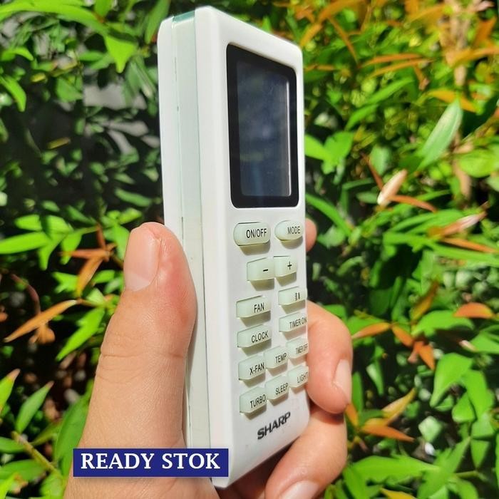 Remot Ac Sharp Grade Ori Asli Remot Ac Sharp Warna Putih Free Batrei