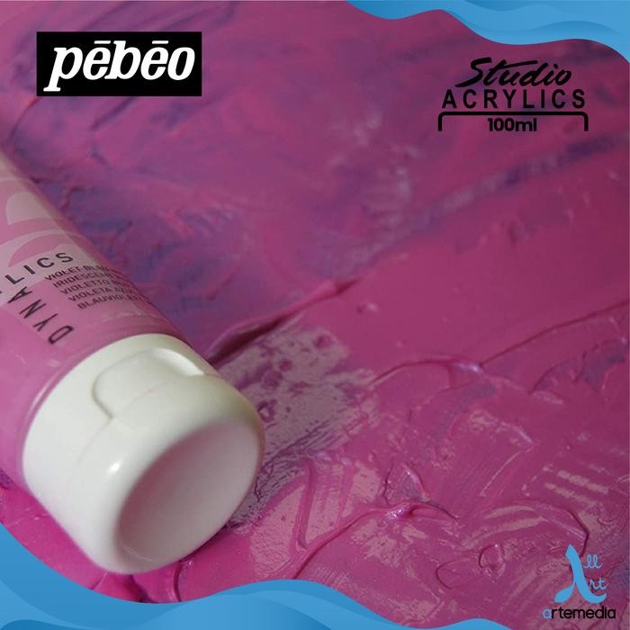 

Cat Akrilik Pebeo Studio Fine Acrylic 100Ml Paint Color - 01/02 #Gratisongkir