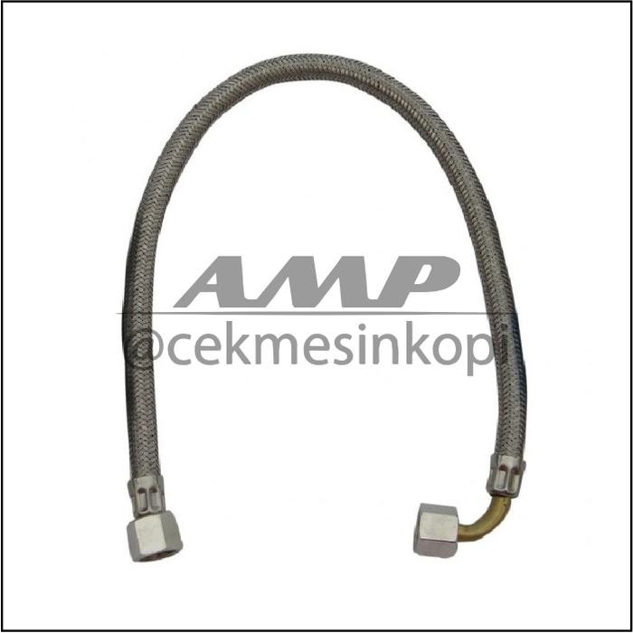 Selang Fleksibel / Inlet Flexibel Elbow Mesin Kopi Espresso 50 Cm