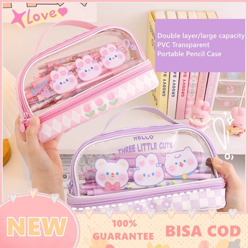 

Kartun Kecantikan Tinggi Bag Pen Kapasitas Besar Bag Pelajar Tangan Pen Bag Pen Storage Bag Manis