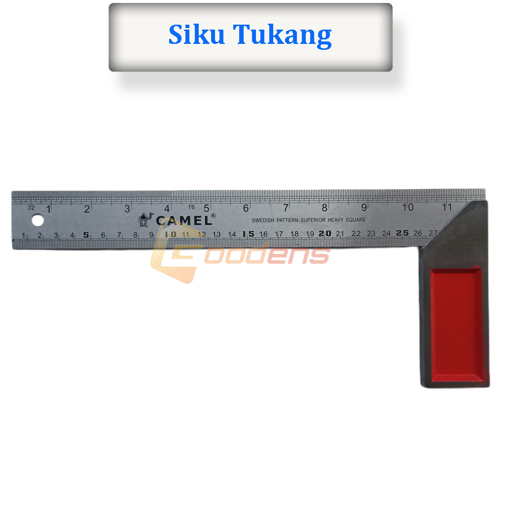 

Camel Penggaris Siku 30cm Siku Tukang