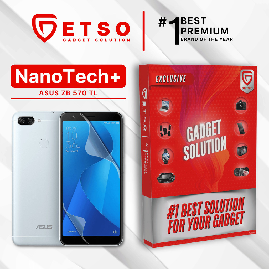 GETSO EPU BIO GENESIS Hydrogel for ASUS ZB570TL / Screen Guard (Nanotech+ 100% Recycle) Premium Hidr