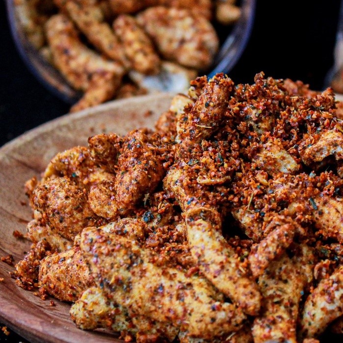 

Basreng Pedas Daun Jeruk CUCK Kemasan Reguler 80 Gram