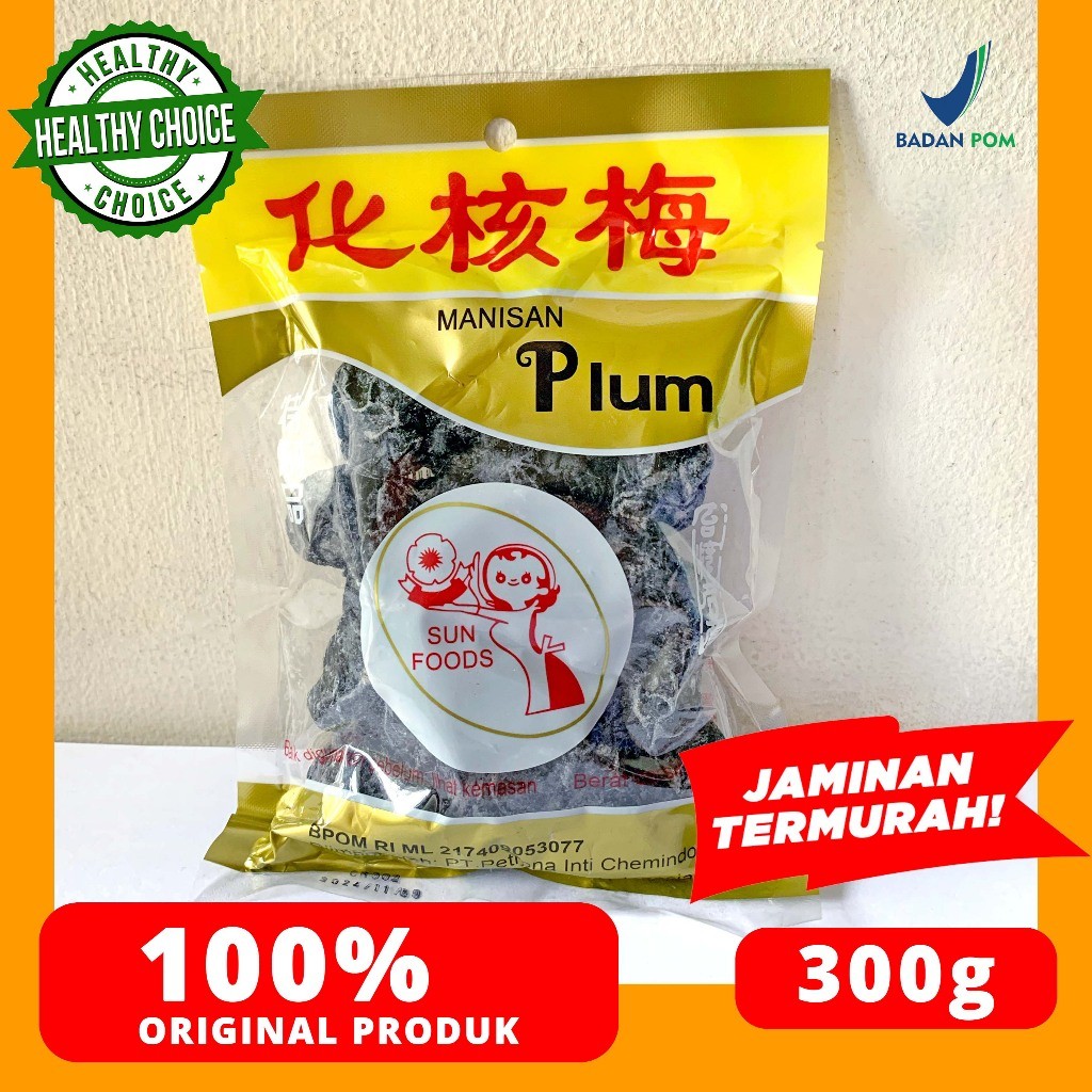 

MANISAN PLUM TANPA BIJI KIAMBOI 300 G