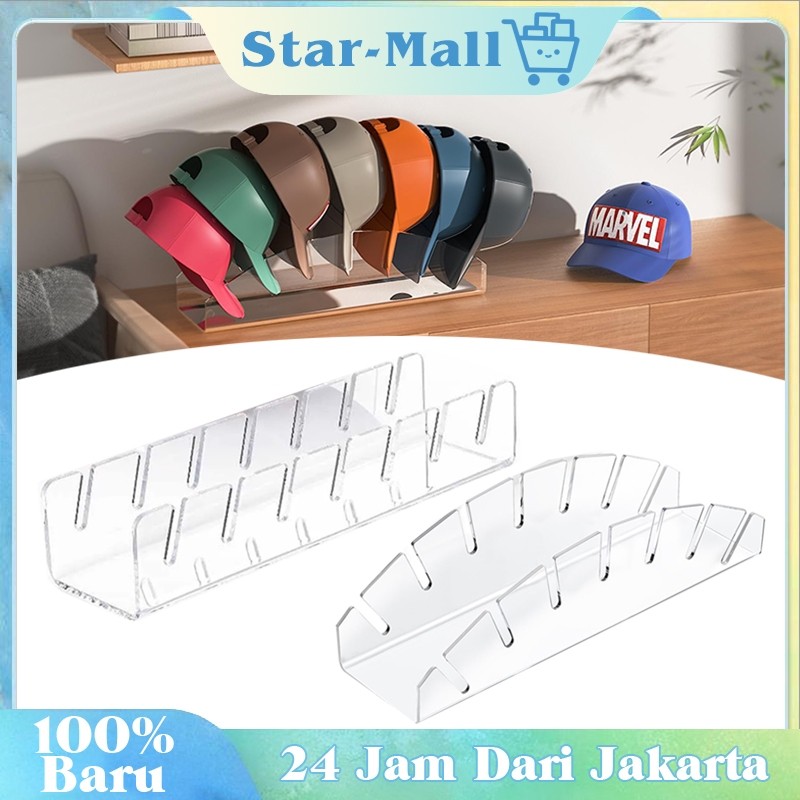 Tempat Topi Simpan Rak Display Topi Rak Penyimpanan Topi