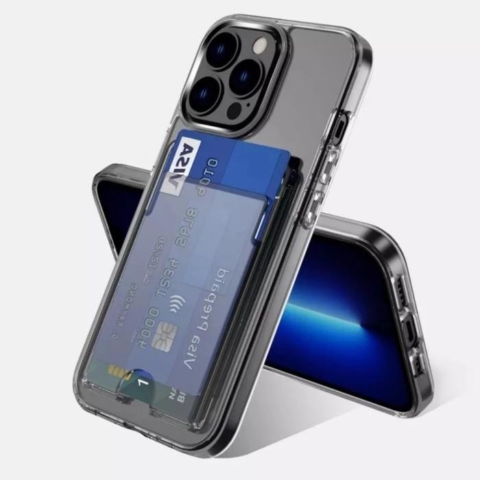

Acrylic Card Slot Holder Kartu Iphone 13 Pro Max 13 Pro Case Cover