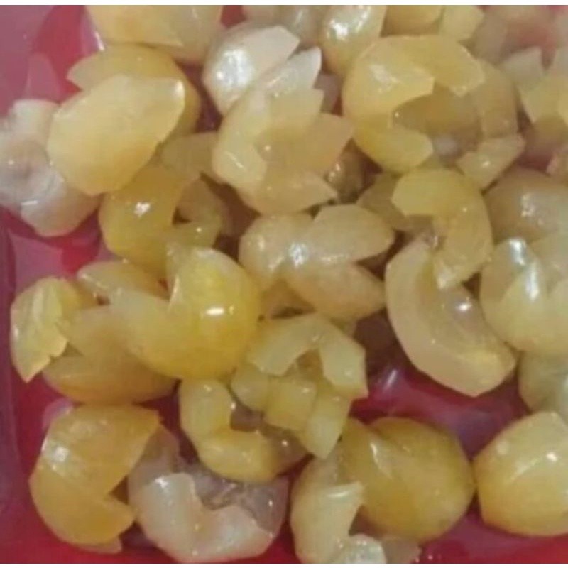 

Manisan pala air 400 gram, gula asli, kualitas premium, HALAL