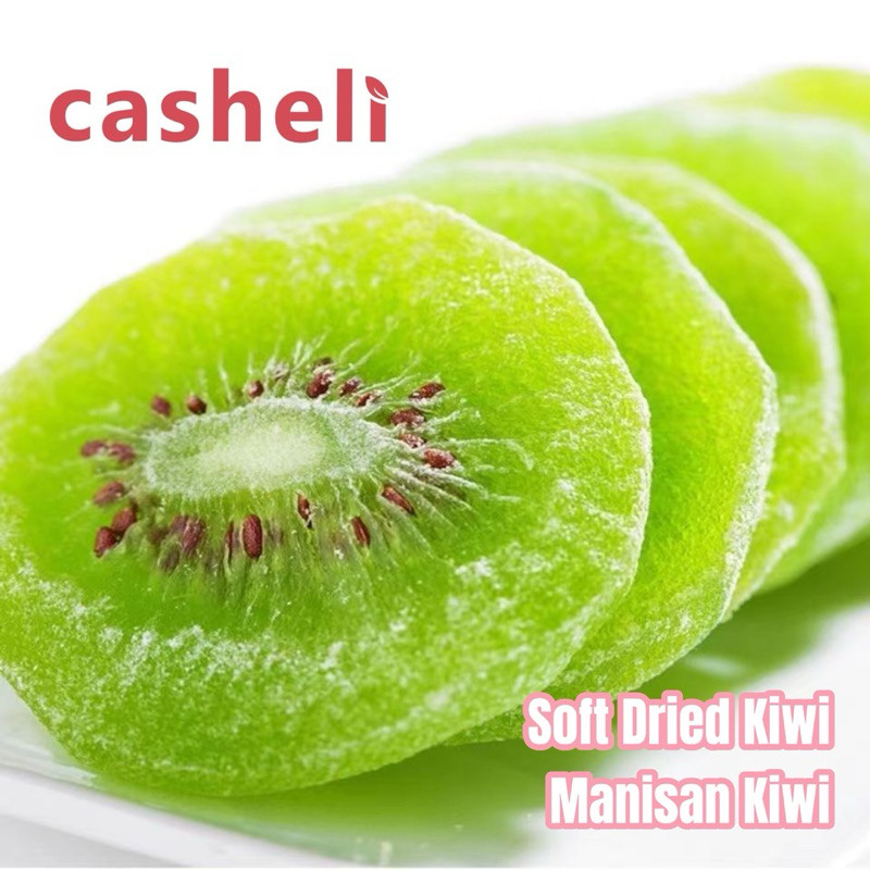 

casheli Dried Kiwi Kering 500g Dried Kiwi Green Good Quality 500g
