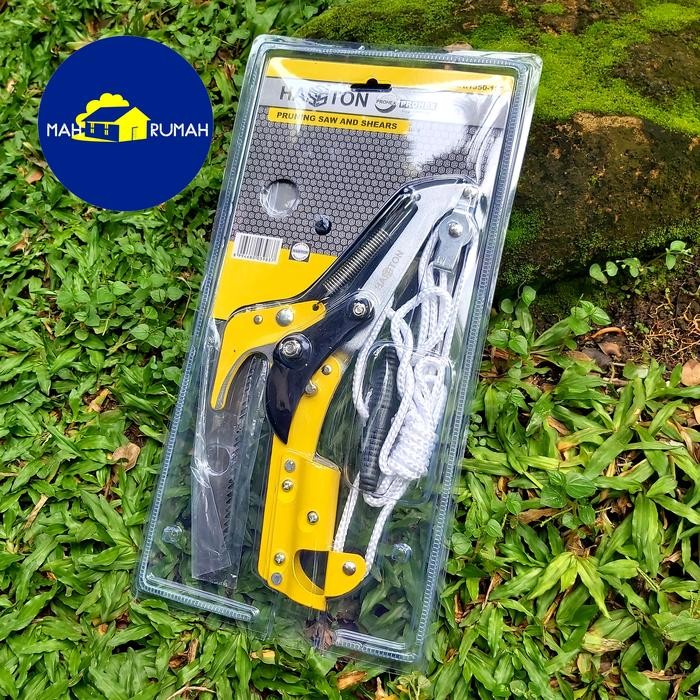 PREMIUM GUNTING GERGAJI TALI Tarik Gunting Dahan Kayu Pohon - HASSTON PROHEX