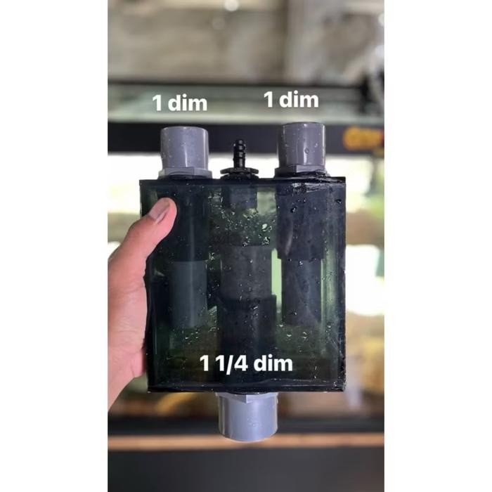 PREMIUM Box overflow aquarium untuk sump filter anti banjir saat lampu mati