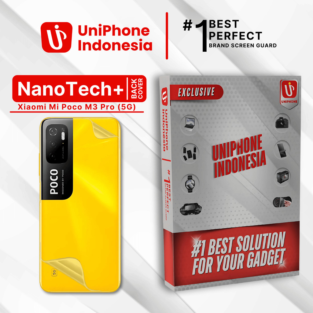 UniPhon EPU BIO GENESIS Hydrogel for Xiaomi POCO M3 Pro 5G / Back Cover Guard (Nanotech+ 100% Recycl