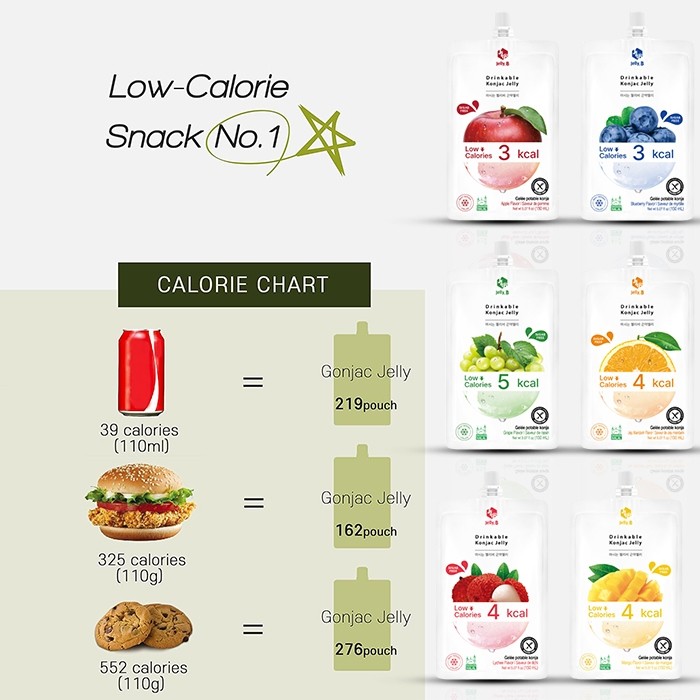 

Keumkang Jelly.B Drinkable Konjac Jelly - Minuman Diet Rasa Buah 150ml