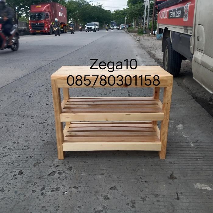 Terbaru Rak Sepatu Kayu Jati Belanda