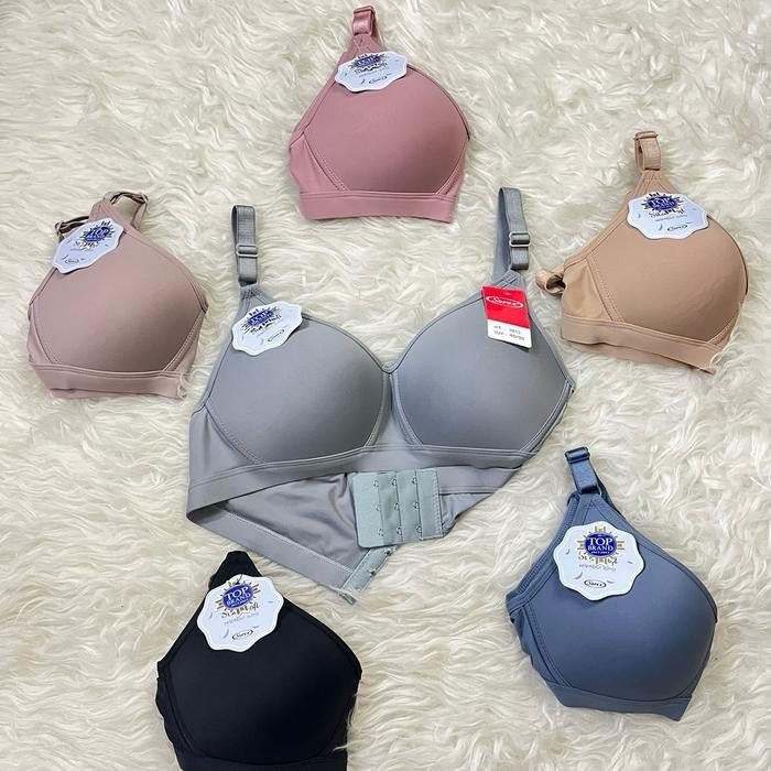 TERBARU BRA SOREX SILKY SOFT BH HARIAN BUSA TANPA KAWAT LUSINAN READY