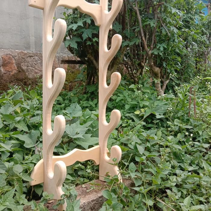 dudukan rak golok 5 tahap