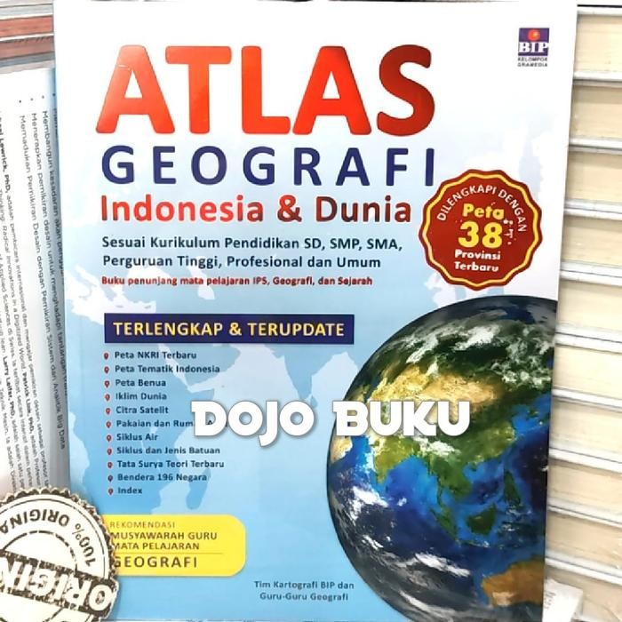 

PROMO BUKU ATLAS GEOGRAFI INDONESIA DAN DUNIA BY TIM BIP READY