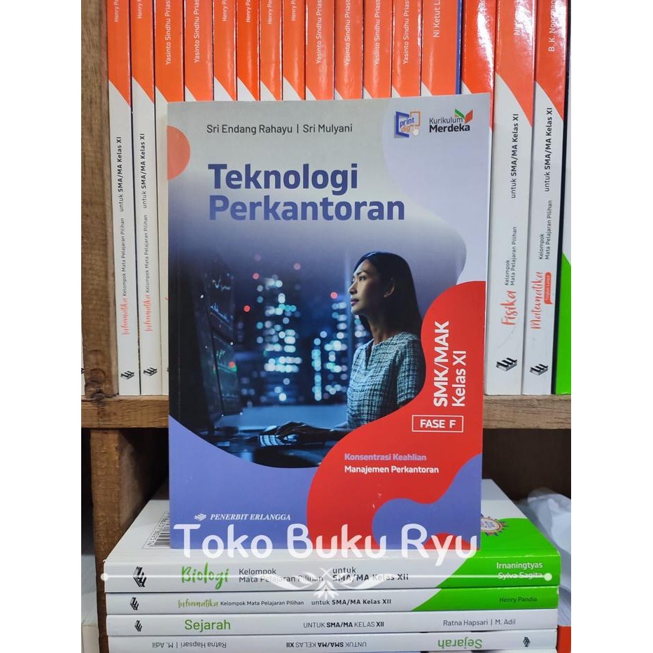 

TERBARU!!! BUKU TEKNOLOGI PERKANTORAN KELAS 2/11 SMK KEAHLIAN PERKANTORAN KURIKULUM MERDEKA ERLANGGA