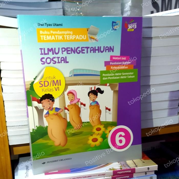 

TERLARIS BUKU PENDAMPING TEMATIK TERPADU IPS KELAS 6 K13 ERLANGGA READY