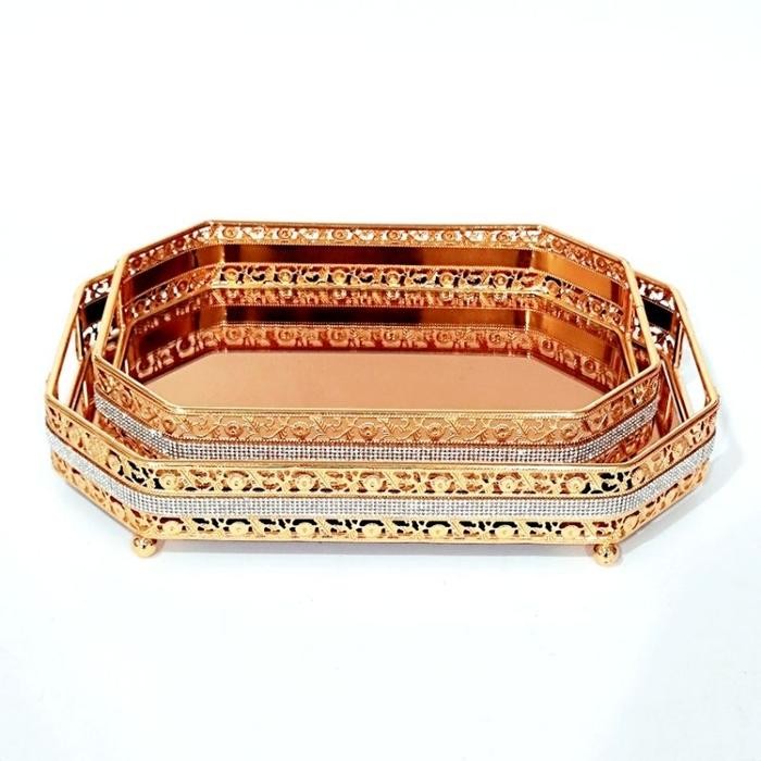 

paling diminati] Cake Tray Set 2 Tempat Kue Lebaran Toples Makanan Hati Raya Hamper Kue Lebaran Food