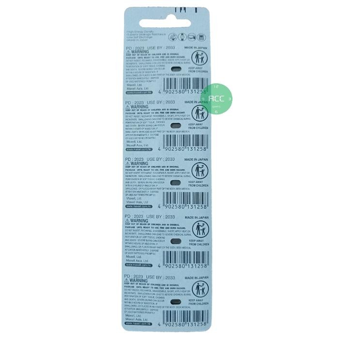 Baterai Maxell Cr 2032 Made In Japan