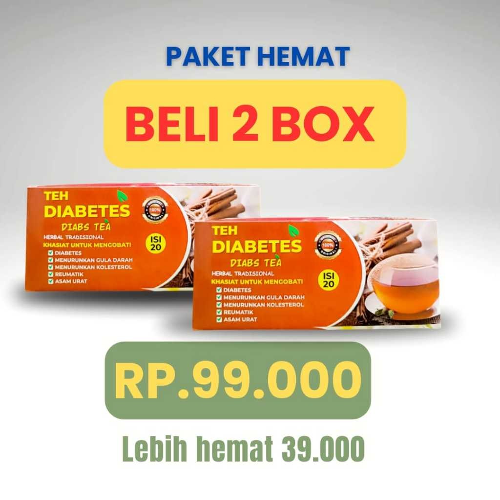 

llyback - BELI 1 GRATIS 1 , Teh diabetes
