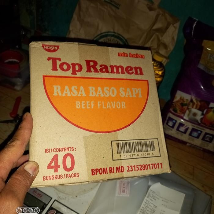 

Sale Terbatas Mie Top Ramen 1 Dus Isi 40 Aman