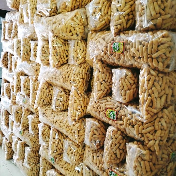 

JTTOP" 1KG KERUPUK IKAN TENGIRI AMPLANG FOOD SNACK KRUPUK CEMILAN