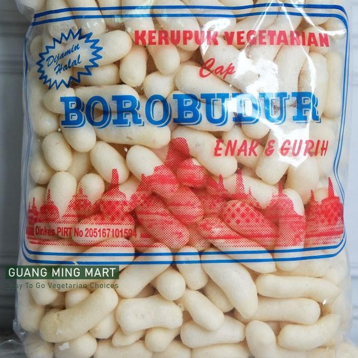 

JTTOP" KERUPUK GETAS VEGETARIAN / KERUPUK PILUS CAP BOROBUDUR VEGETARIAN