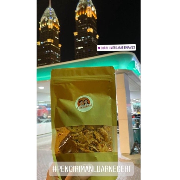 

Omahjajanan Basreng Daun Jeruk Pipih Pedas Gurih Krispi Halal Kemasan 100Gr