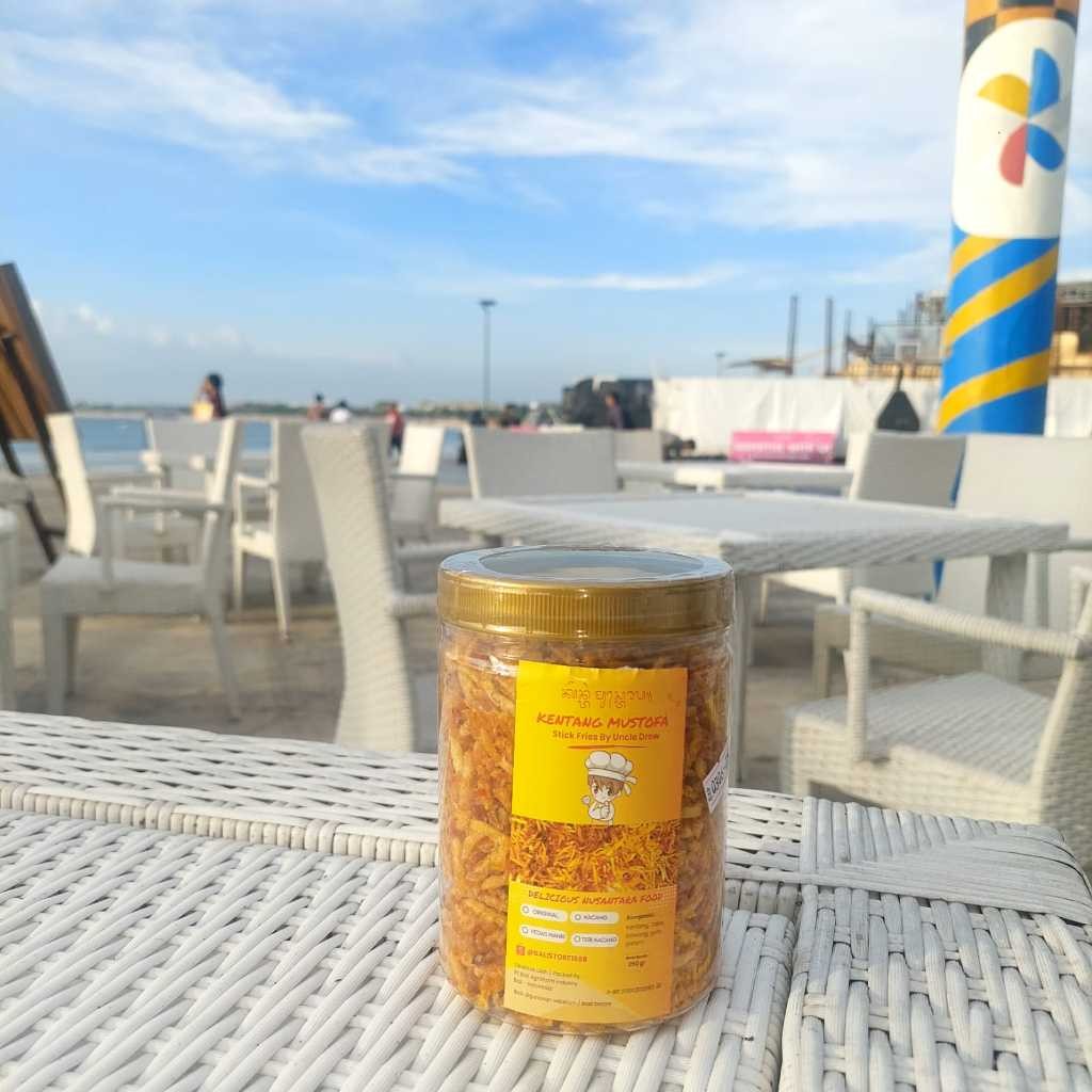 

Restokobar Kentang Mustofa 250 Gr Kriuk Kering Uncle Drew Toples - Stick Fries By Uncle Drew