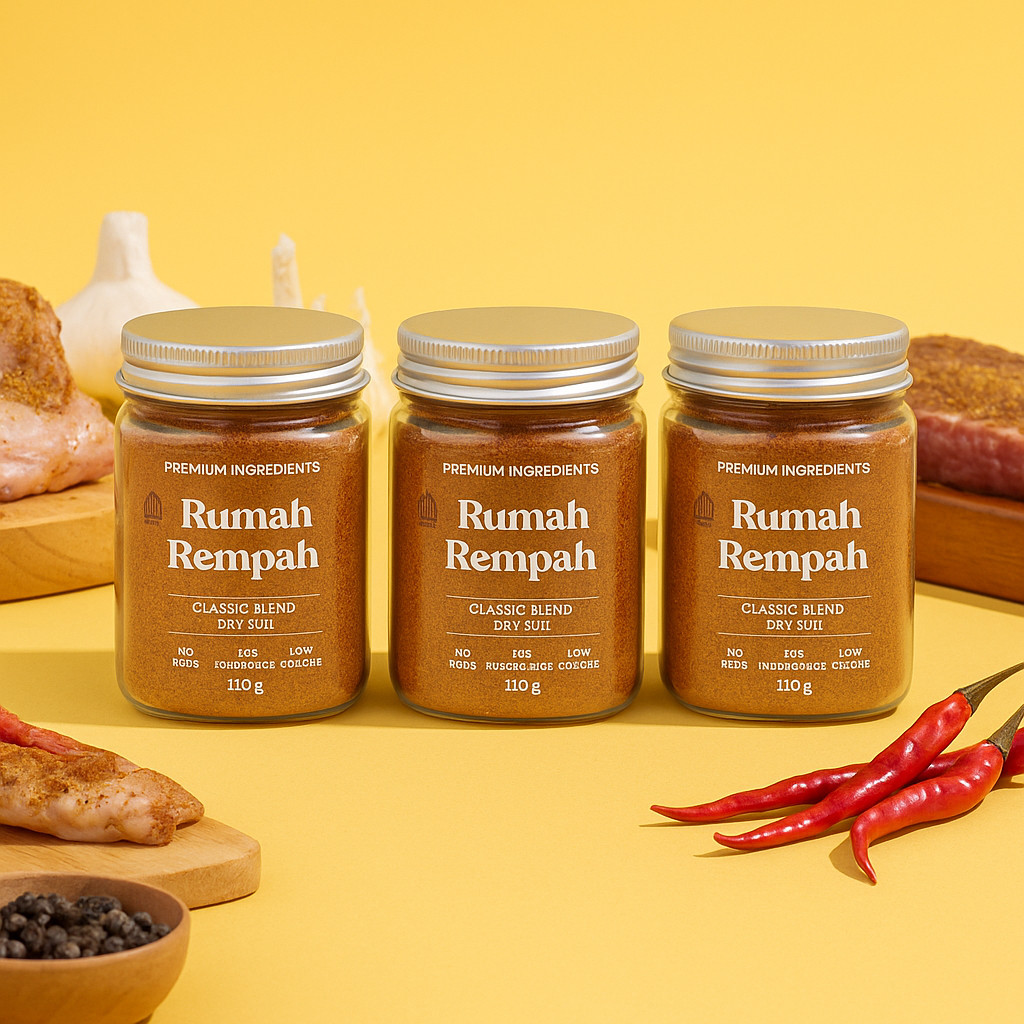 

Omahjajanan Rumah Rempah Bumbu Marinasi Dry Rub Serba Guna Halal Non Msg
