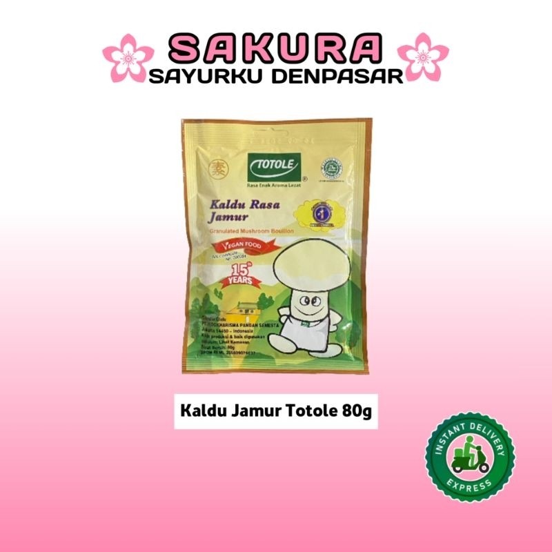 

Restokobar Kaldu Jamur Totole 80G - Sakura